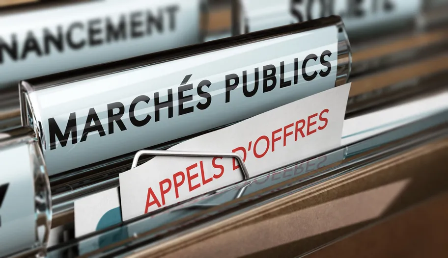 Intercalaires de classement « Marchés publics » et « Appels d'offres »